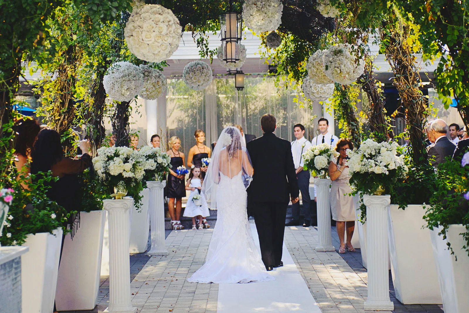 Chateau Briand Wedding Walk