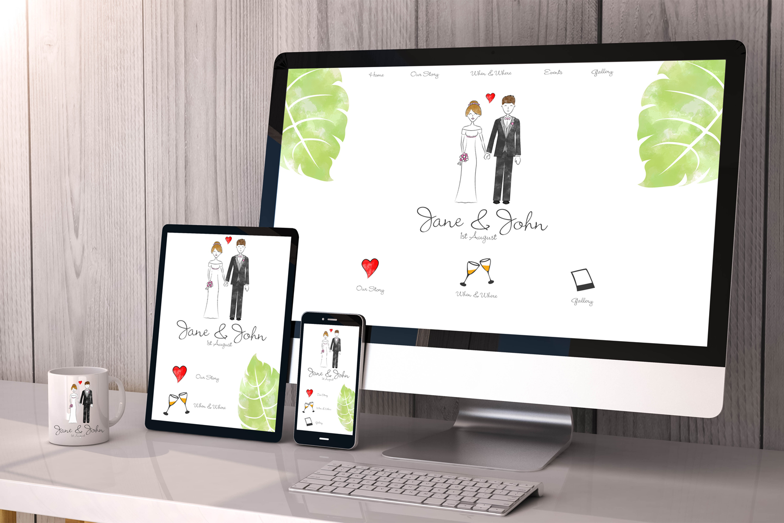 wedding website