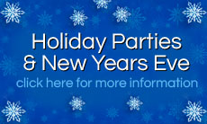 Holiday Parties & New Years Eve